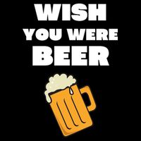 Funny Wish You Were Beer 16 in Basic Backpack