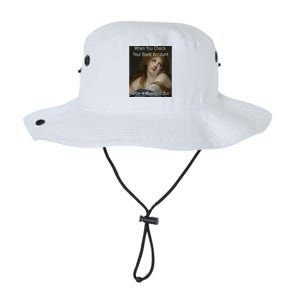 Funny When You Check Your Bank Account Art Meme Legacy Cool Fit Booney Bucket Hat