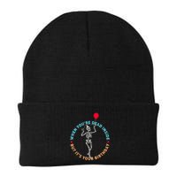 Funny When You're Dead Inside But It's Your Birthday Skeleton Beanie