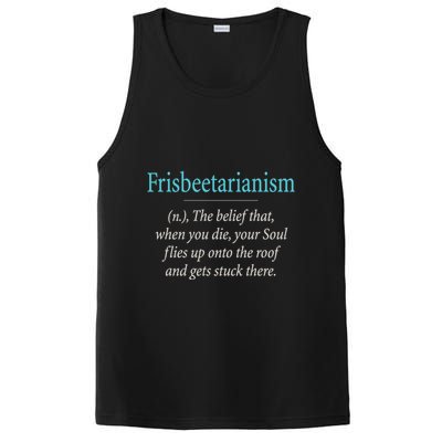 Frisbeetarianism, When Your Soul Flies Up On The Roof! PosiCharge Competitor Tank