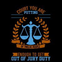 Funny When You Go Into Court Mug