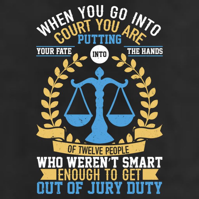 Funny When You Go Into Court Golf Towel