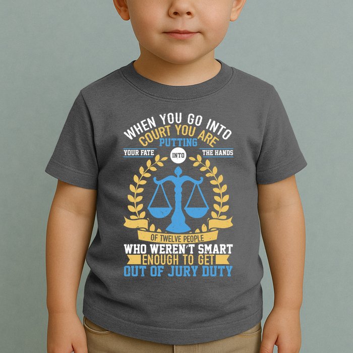Funny When You Go Into Court Toddler T-Shirt