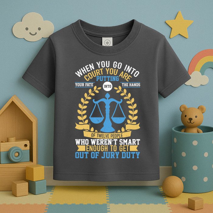 Funny When You Go Into Court Toddler T-Shirt