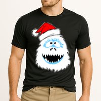 Funny Xmas Abominable Snowman Bigfoot Yeti Retro Christmas Cooling Performance Crew T-Shirt