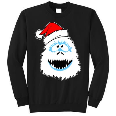 Funny Xmas Abominable Snowman Bigfoot Yeti Retro Christmas Sweatshirt