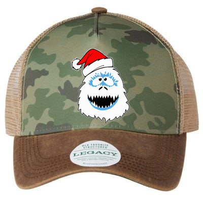 Funny Xmas Abominable Snowman Bigfoot Yeti Retro Christmas Legacy Tie Dye Trucker Hat