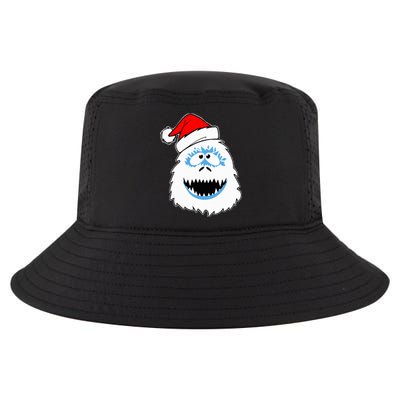 Funny Xmas Abominable Snowman Bigfoot Yeti Retro Christmas Cool Comfort Performance Bucket Hat