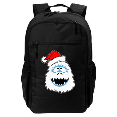 Funny Xmas Abominable Snowman Bigfoot Yeti Retro Christmas Backpack