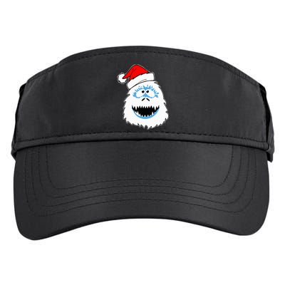 Funny Xmas Abominable Snowman Bigfoot Yeti Retro Christmas Adult Drive Performance Visor