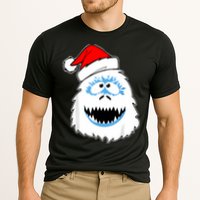 Funny Xmas Abominable Snowman Bigfoot Yeti Retro Christmas Cooling Performance Crew T-Shirt