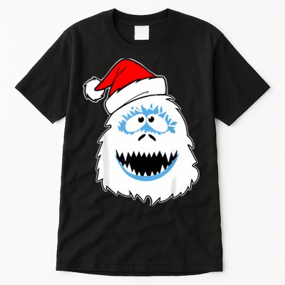 Funny Xmas Abominable Snowman Bigfoot Yeti Retro Christmas Tall T-Shirt