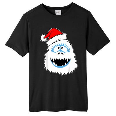 Funny Xmas Abominable Snowman Bigfoot Yeti Retro Christmas Tall Fusion ChromaSoft Performance T-Shirt