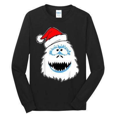 Funny Xmas Abominable Snowman Bigfoot Yeti Retro Christmas Tall Long Sleeve T-Shirt