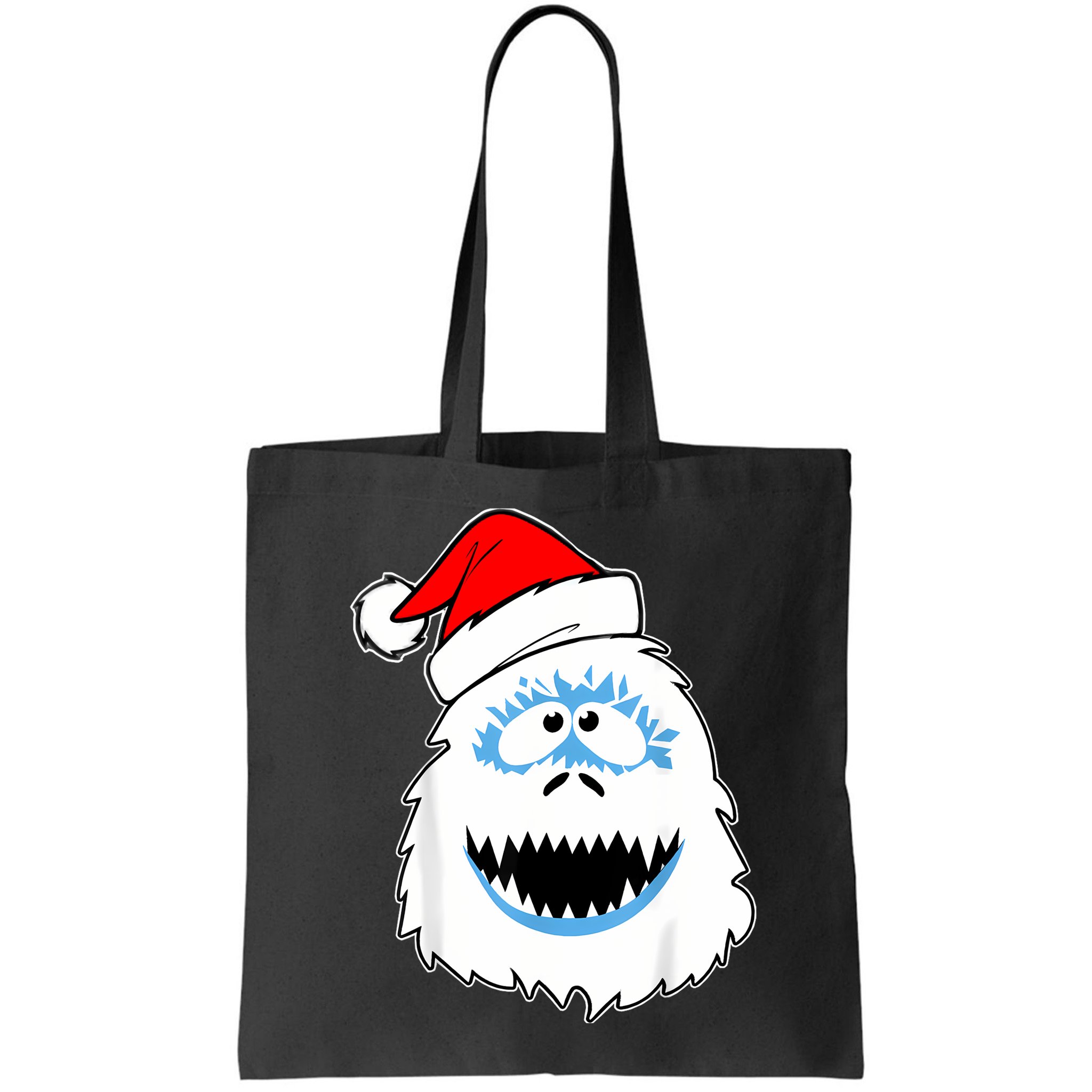 Funny Xmas Abominable Snowman Bigfoot Yeti Retro Christmas Bag