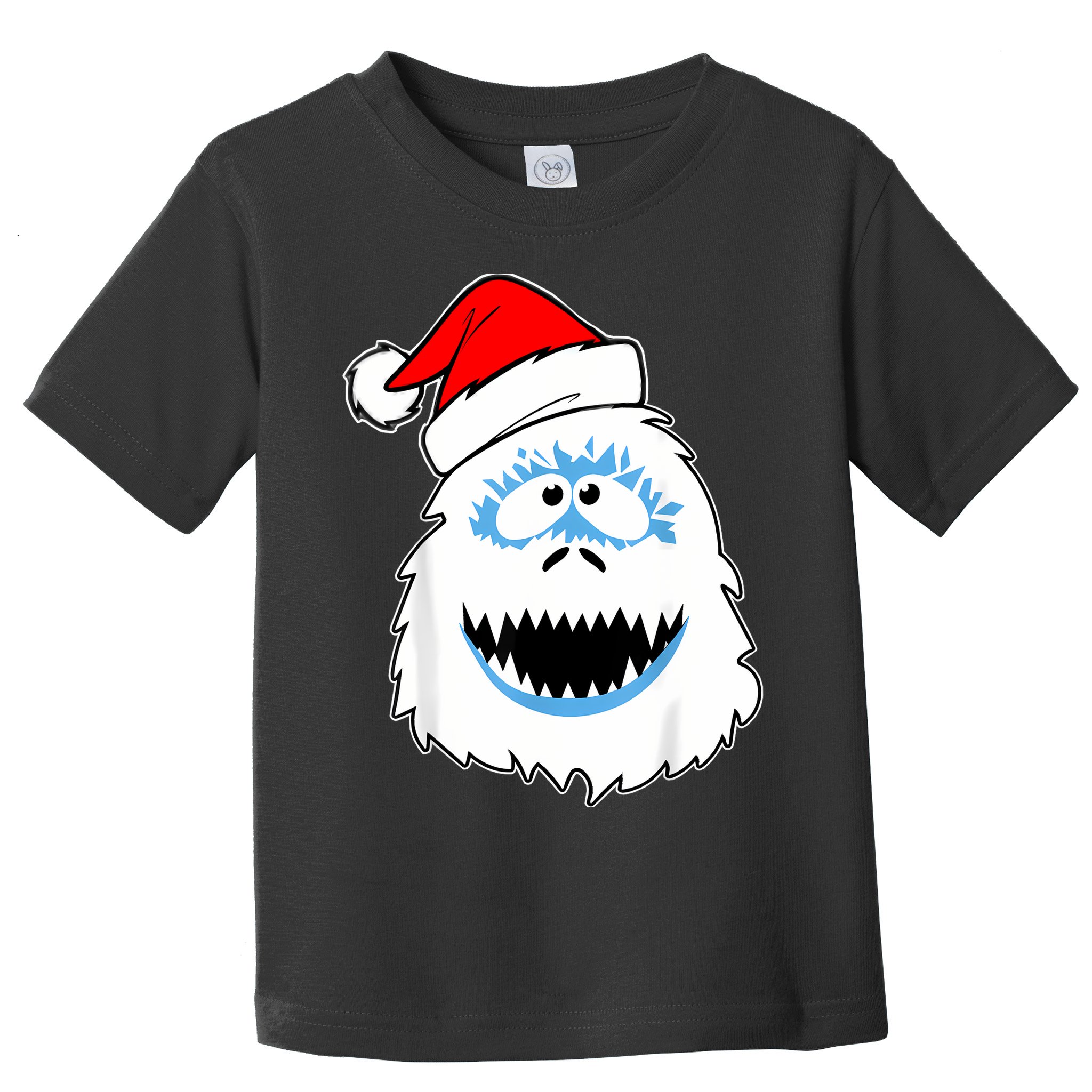 Funny Xmas Abominable Snowman Bigfoot Yeti Retro Christmas Toddler T-Shirt