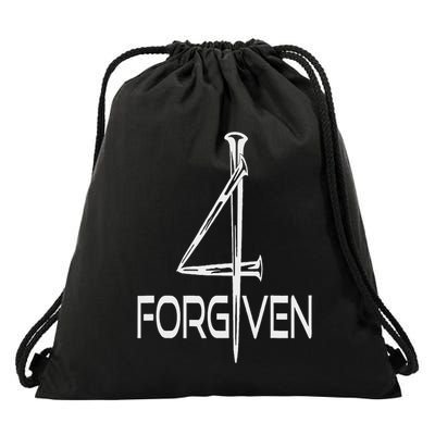 FORGIVEN x Christian Drawstring Bag