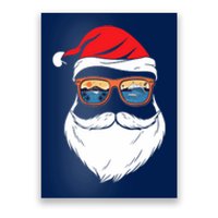 Funny XMAS Christmas in July Summer Santa Poster