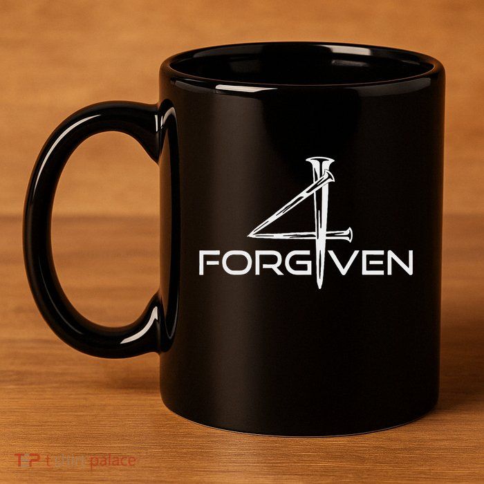 FORGIVEN x Christian 11oz C Handle Ceramic Mug