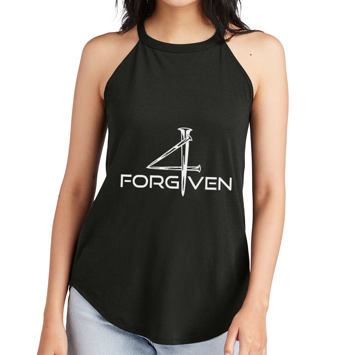 FORGIVEN x Christian Women's Perfect Tri Rocker Tank