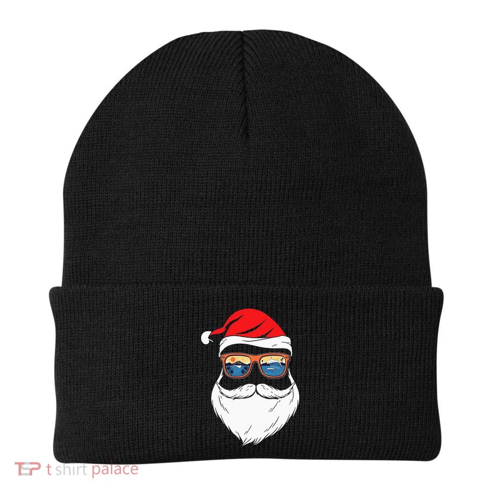 Funny XMAS Christmas in July Summer Santa Beanie