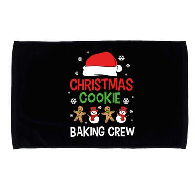 Family Xmas Christmas Cookie Baking Crew Meaningful Gift Microfiber Hand Towel