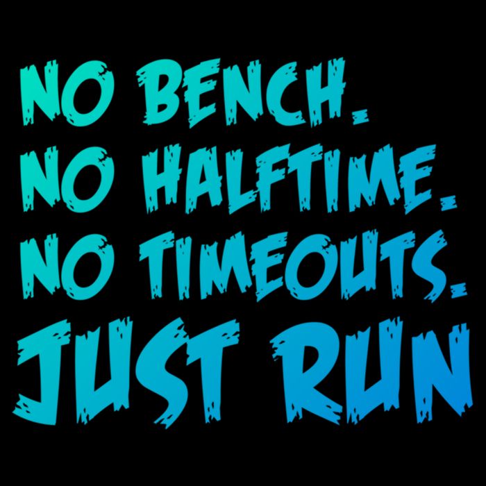Funny Xc Cross Country Running Gift No Bench No Halftime Gift Bucket Hat