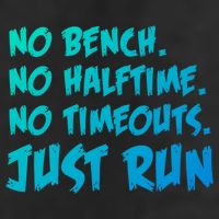 Funny Xc Cross Country Running Gift No Bench No Halftime Gift Beanie