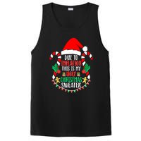 Funny Xmas Due To Inflation Ugly Christmas Sweaters Gift PosiCharge Competitor Tank