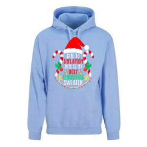 Funny Xmas Due To Inflation Ugly Christmas Sweaters Gift Unisex Surf Hoodie