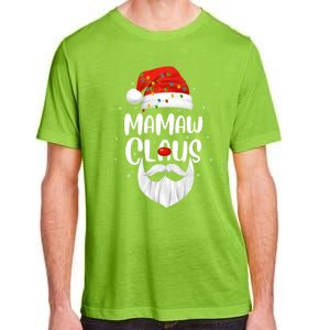 Funny Xmas Family Matching Mamaw Claus Santa Christmas Gift Adult ChromaSoft Performance T-Shirt