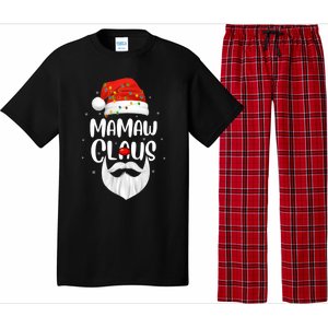 Funny Xmas Family Matching Mamaw Claus Santa Christmas Gift Pajama Set