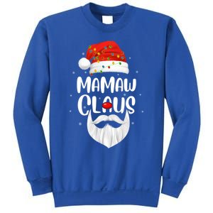 Funny Xmas Family Matching Mamaw Claus Santa Christmas Gift Sweatshirt