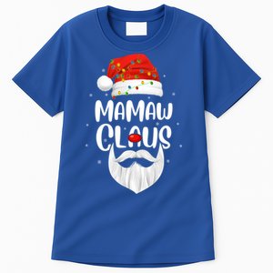 Funny Xmas Family Matching Mamaw Claus Santa Christmas Gift Tall T-Shirt