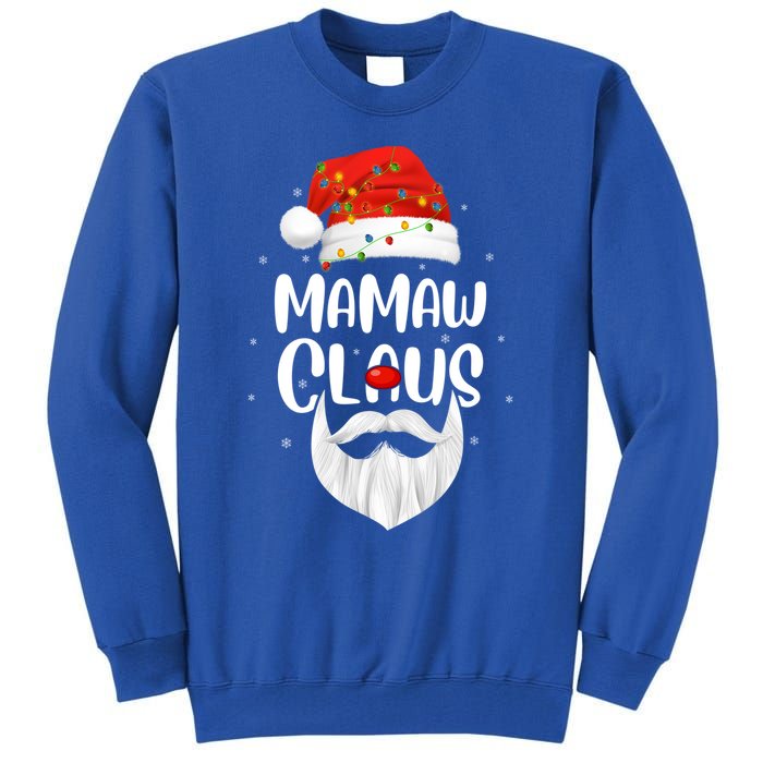 Funny Xmas Family Matching Mamaw Claus Santa Christmas Gift Tall Sweatshirt