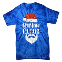 Funny Xmas Family Matching Mamaw Claus Santa Christmas Gift Tie-Dye T-Shirt