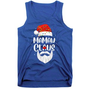 Funny Xmas Family Matching Mamaw Claus Santa Christmas Gift Tank Top