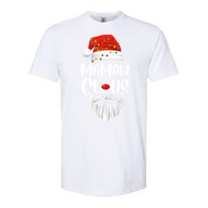 Funny Xmas Family Matching Mamaw Claus Santa Christmas Gift Softstyle CVC T-Shirt