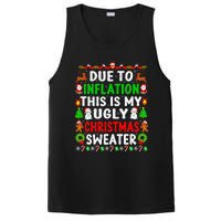 Funny Xmas Family Due To Inflation Ugly Christmas Sweaters PosiCharge Competitor Tank