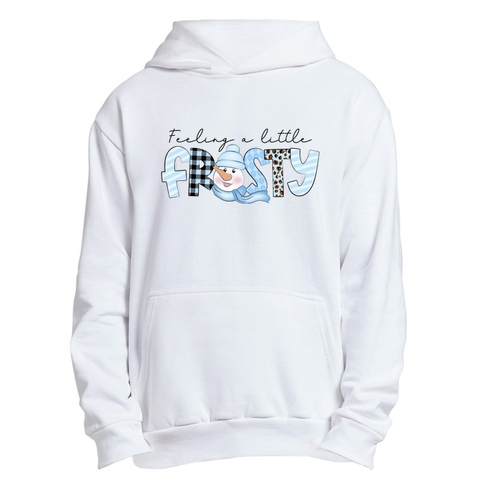 Funny Xmas Feeling A Little Frosty Winter Christmas Gift Urban Pullover Hoodie