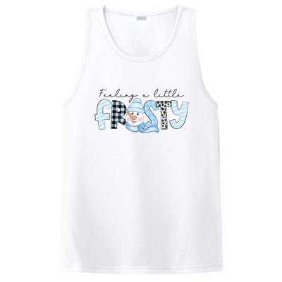 Funny Xmas Feeling A Little Frosty Winter Christmas Gift PosiCharge Competitor Tank