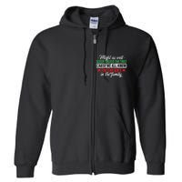 Funny Xmas Gift Might As Well Sleep Under Tree Cause We Know Full Zip Hoodie