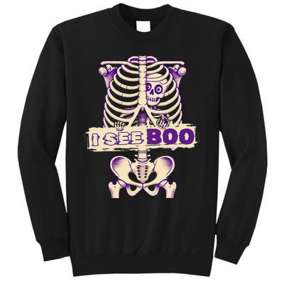 Funny Xray Halloween Costume Rib Cage Skeleton Dog See Boo Sweatshirt