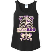 Funny Xray Halloween Costume Rib Cage Skeleton Dog See Boo Ladies Essential Tank