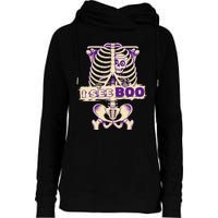 Funny Xray Halloween Costume Rib Cage Skeleton Dog See Boo Womens Funnel Neck Pullover Hood