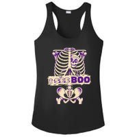 Funny Xray Halloween Costume Rib Cage Skeleton Dog See Boo Ladies PosiCharge Competitor Racerback Tank