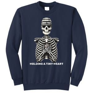 Funny Xray Halloween Costume Rib Cage Skeleton Dog Heart Sweatshirt