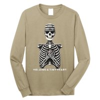 Funny Xray Halloween Costume Rib Cage Skeleton Dog Heart Long Sleeve Shirt