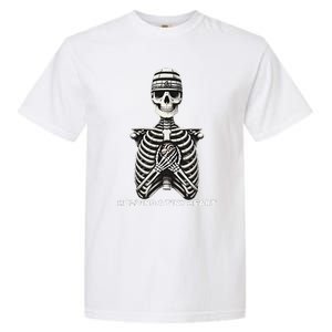 Funny Xray Halloween Costume Rib Cage Skeleton Dog Heart Garment-Dyed Heavyweight T-Shirt