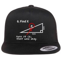 Find X Here It Is That Was Easy Flat Bill Trucker Hat